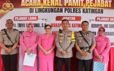 Kompol Triyo Sugiyono Bergeser Jabat Wakapolres Murung Raya