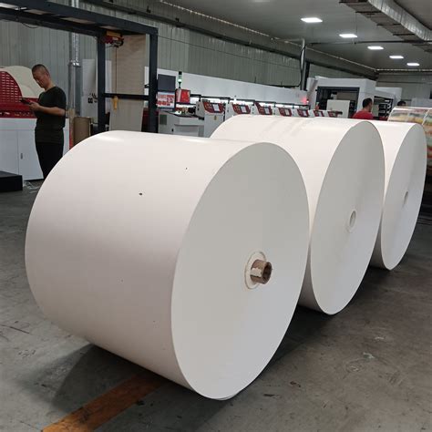 150 380GSM PE Coated Paper Roll Waterproof For Paper Cup China Paper