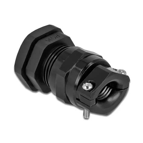 Cable Gland Pg With Strain Relief And Bend Protection Black