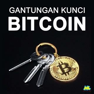 Jual Gantungan Kunci Kripto Koin Bitcoin Keychain Shopee Indonesia