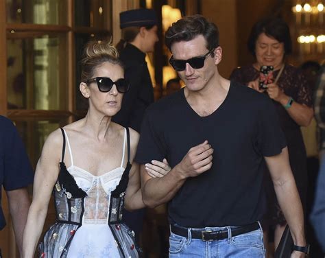 Celine Dion shopping in Paris with rumoured boyfriend Pepe Munoz