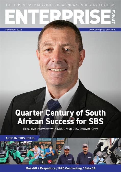 Enterprise Africa November 2022 By Cmb Media Group Issuu