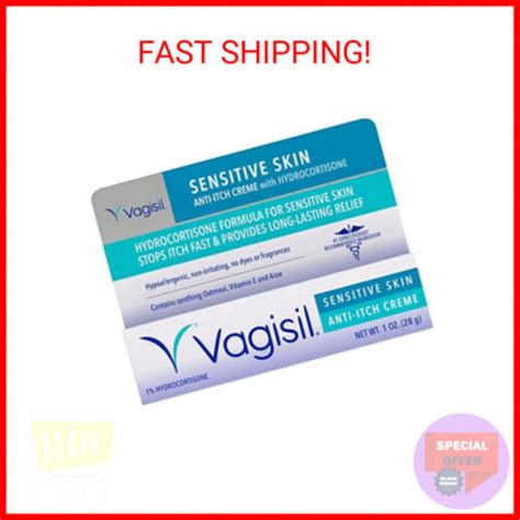 Vagisil Maximum Strength Feminine Anti Itch Cream For Women Sensitive