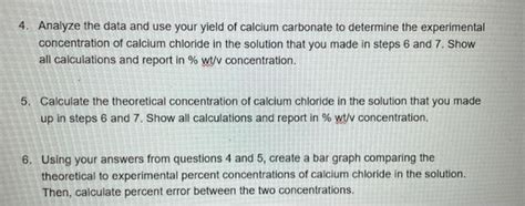 Solved EXPERIMENT 1 GRAVIMETRIC ANALYSIS WITH CALCIUM Chegg