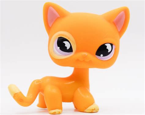 LPS Cute Shorthair Cat 855 Authentic Littlest Pet Shop Hasbro Collector Toys Choose Your ...