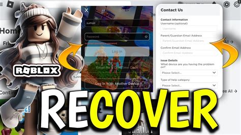 How To Recover Roblox Account Without Email Or Phone Number Full Process Youtube