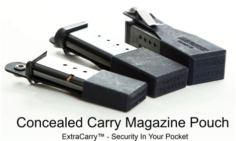 Magazine Pouch Glock 30 - 45 ACP 10 Round Concealed Carry Mag Pouch – ExtraCarry™ - Concealed ...