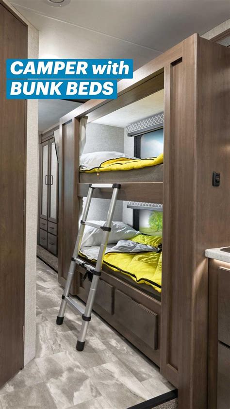 CAMPER with BUNK BEDS | Bunk beds, Rv living, Bunk bed plan