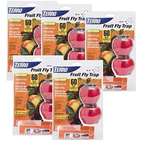 Woodstream Terro Fruit Fly Trap 10 Pack T2502