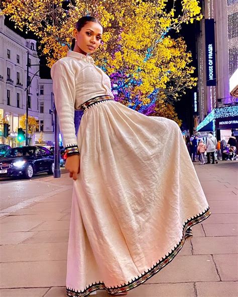 Simple Habesha Kemis Pretty Ethiopian Habesha Dress Zuria Traditional