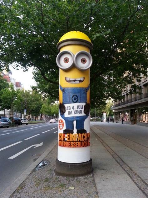 Despicable Me 2 Ad In Berlin Germany Inspired By Moving Images