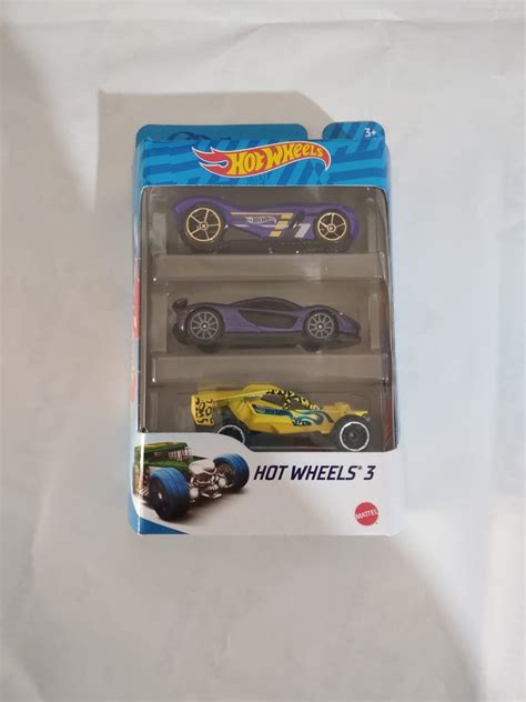 Hot Wheels Üçlü Araba Setleri K