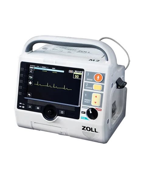 Zoll M Series Biphasic Defibrillator At Zoll Aed Plus In