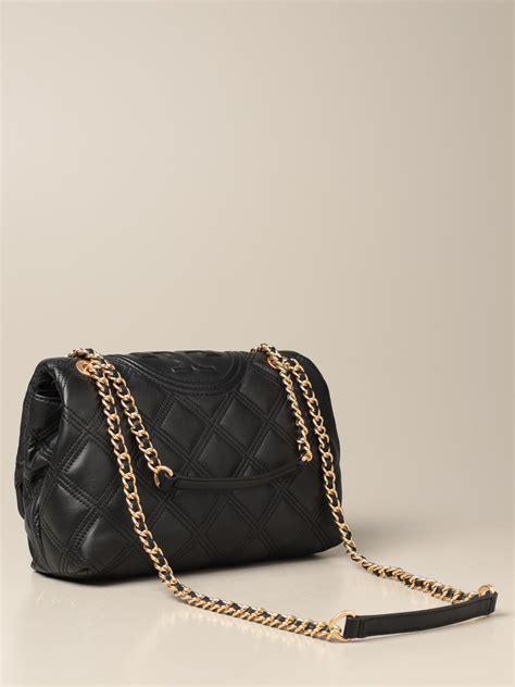 TORY BURCH: Fleming Soft bag in quilted leather | Crossbody Bags Tory ...