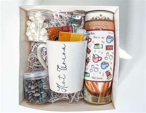 Personalized Hot Cocoa Gift Box Etsy