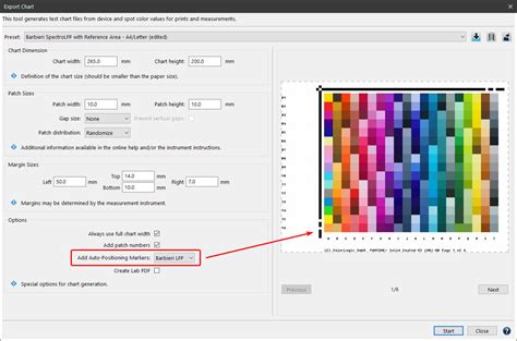 Colorant Export Chart Colorlogic Online Help