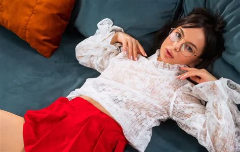 Wallpaper Model Glasses Gorgeous Posing Photoshoot Tanned Babe Debora To Bewitching