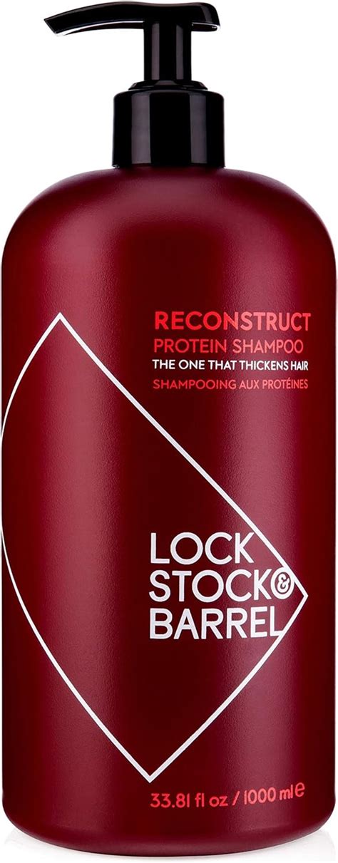 Amazon.com: Lock Stock & Barrel Reconstruct Protein Thickening Shampoo ...