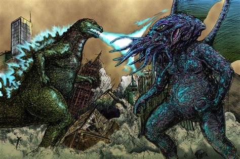 Cthulhu, Godzilla vs, Godzilla