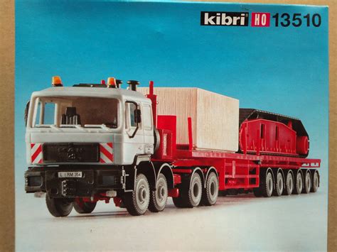 KIBRI 13510 H0 MAN Zugmaschine Nooteboom Schwertransporter 1 87 OVP EBay