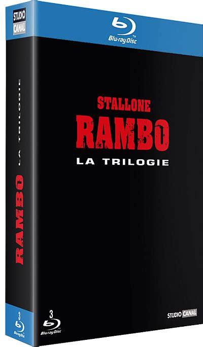 Coffret Rambo La Trilogie Blu Ray Ted Kotcheff George Pan