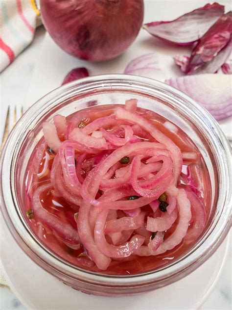 how to pickle red onions