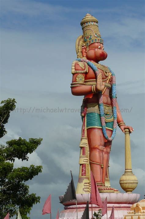 Hanuman Murti Statue- Trinidad - Michael W Travels...