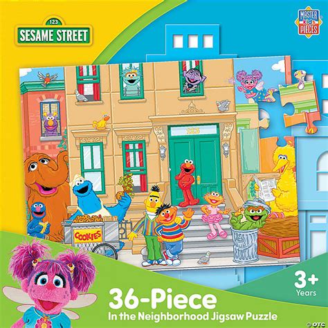 MasterPieces 36 Piece Sesame Street Puzzle for Kids - In the ...