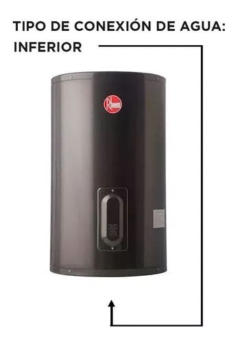 Termotanque El Ctrico De Colgar L Rheem Carga Inferior En Venta En