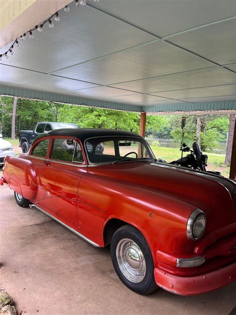 1954 Pontiac Chieftain Sedan Red RWD Automatic Deluxe For Sale