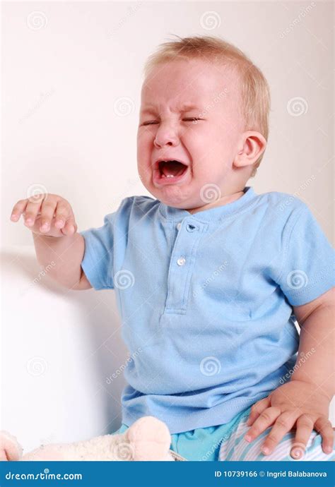 Crying Baby Stock Photo Image Of Adorable Complaint 10739166