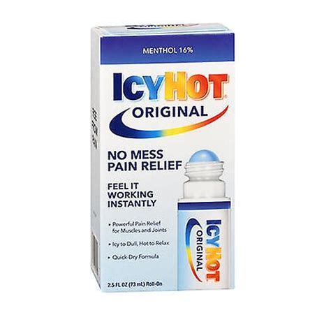 Icy Hot Pain Relieving Liquid Maximum Strength Oz Pack Of Fruugo UK