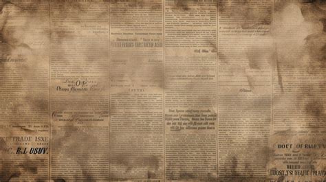 Premium Photo | Aged Newspaper Headlines Paper Background