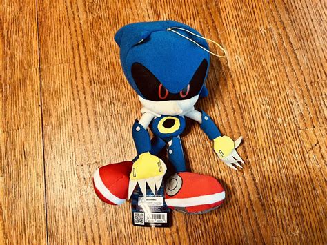 Mavin | SONIC THE HEDGEHOG - METAL SONIC PLUSH 11 INCH