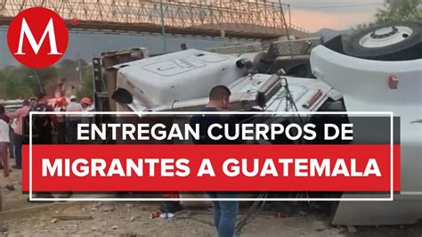 Al Gobierno De Guatemala Entregan Cuerpos De Migrantes Tras Accidente