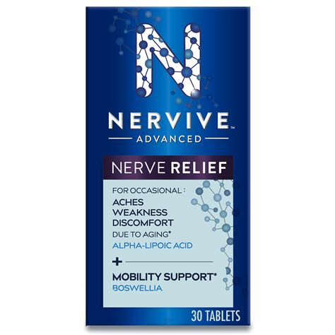 Nervive Advanced Nerve Relief Mobility Aches And Pains Weakness