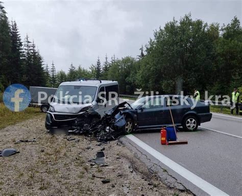 FOTO TRAGÉDIA na severe Slovenska 75 ročný vodič prešiel do PROTISMERU