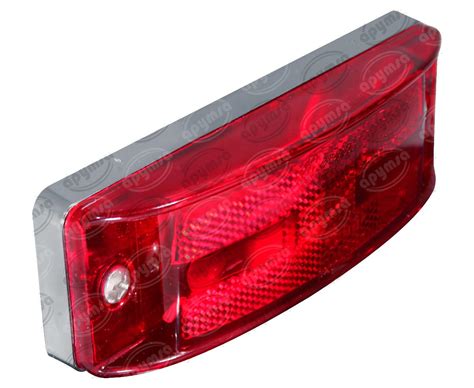 Plafon Foco Cambiable Mica Roja Posicion Lateral Kenworth T