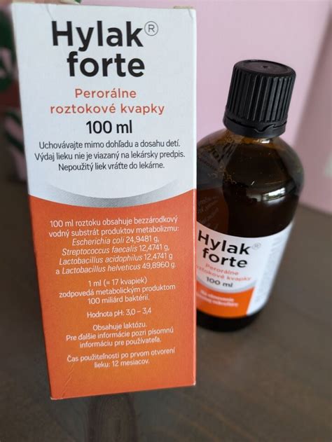 3 X 100ml Hylak Forte Probiotics Drops Natural Complex For Gut Health