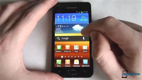 Samsung Galaxy S Ii Running Leaked Official Ice Cream Sandwich Rom