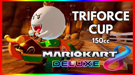 Triforce Cup Cc Mario Kart Deluxe Youtube