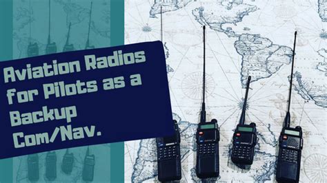 5 Best handheld aviation radios for pilots for cut-above communication.