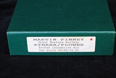 Martin Finney Mm Scale Gwr Atbara Flower Class Loco Kit Ebay