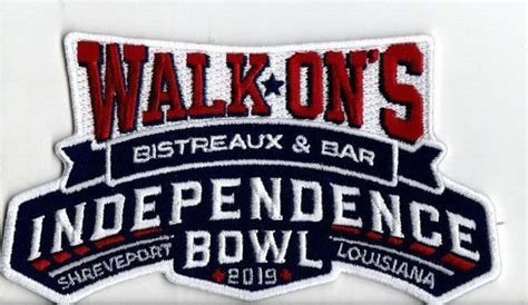 Walk Ons Independence Bowl Patch 2019 The Emblem Source