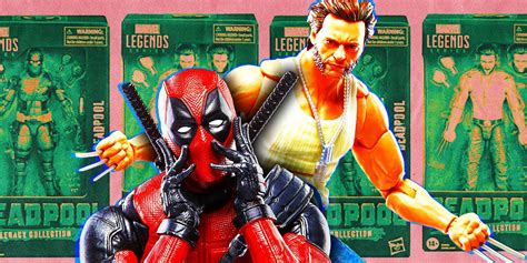 Deadpool And Wolverines First Marvel Legends Figures Unveiled Ahead Of