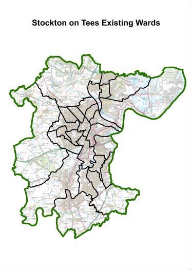 Political Map Of Stockton On Tees Set To Change Lgbce