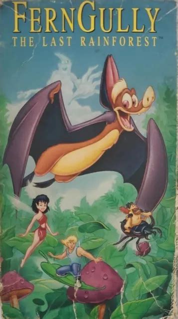 BANDE MAGNÉTOSCOPE FERNGULLY The Last Rainforest VHS 1998 film 76