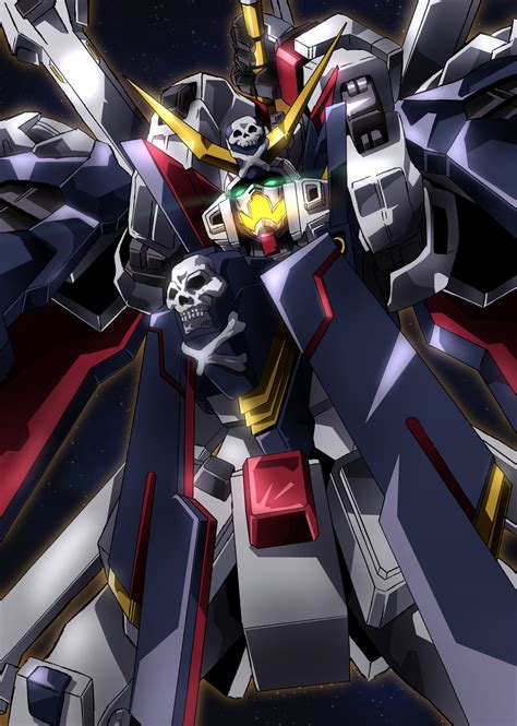 Anime Mech Gundam Super Robot Wars Mobile Suit Crossbone Gundam ...