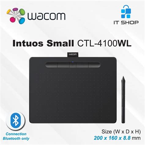 Wacom Intuos Small Ctl Wl Bluetooth Black It Shop Online