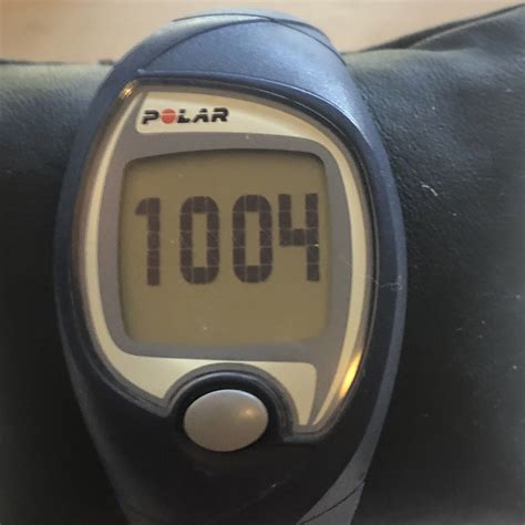 Unisex Polar Fs1 Digital Heart Rate Monitor Hrm Watch Blue Plastic New